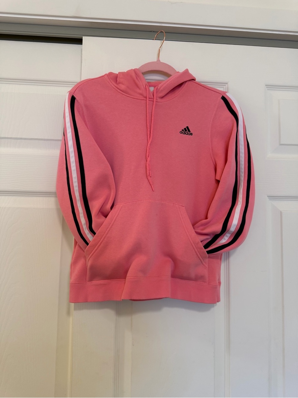 Adidas pink hoodie